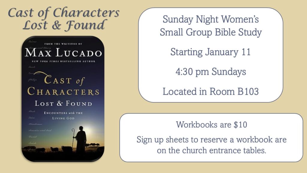 Cast of Characters- Lost and Found TV Slide